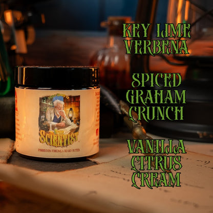 The Scientist - Beard Butter - Key Lime Verbena, Spiced Graham Crunch, Vanilla Citrus Cream