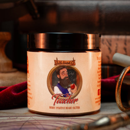 The Teacher - Beard Butter - Fresh Apples, Wild Berries, Creamy Vanilla
