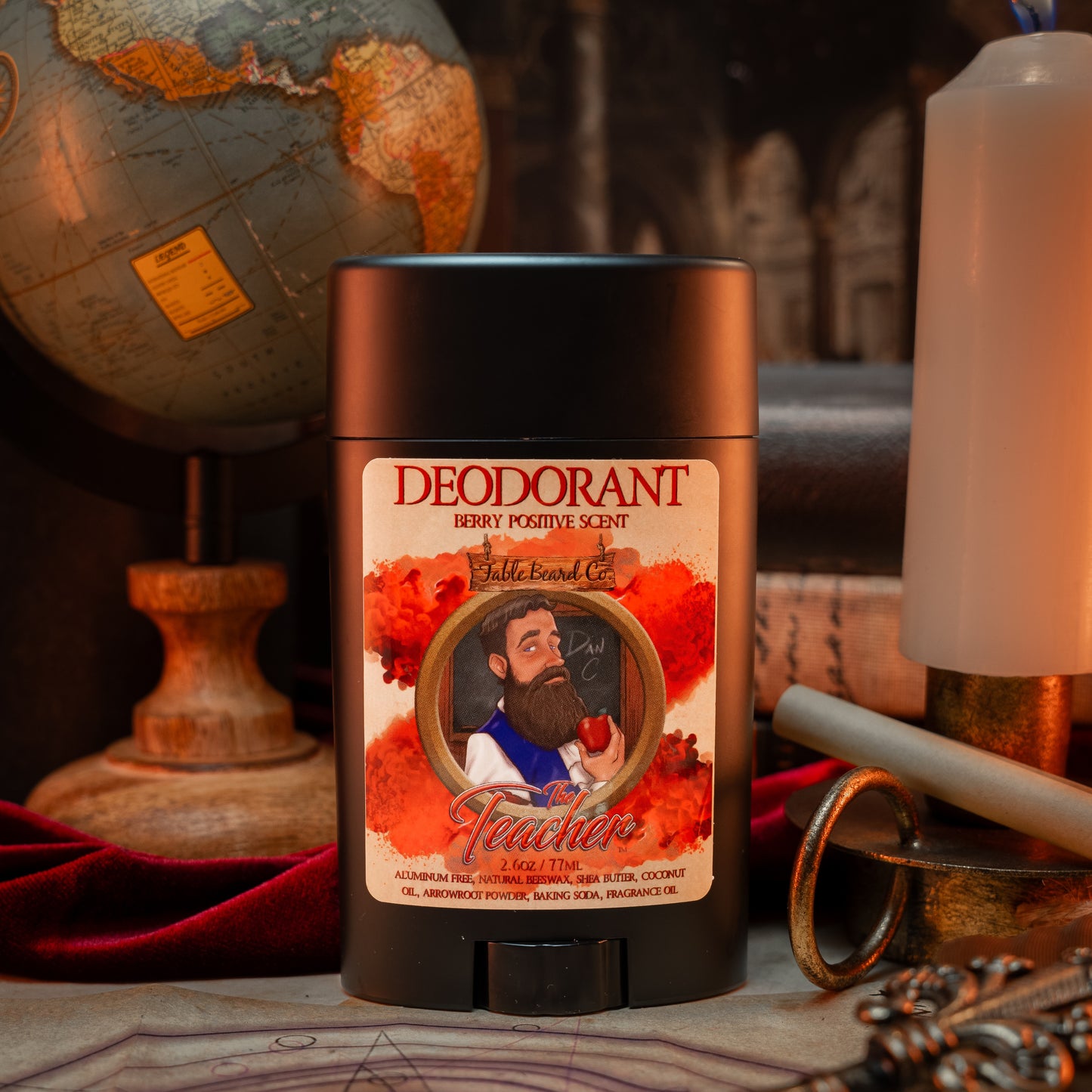 The Teacher - Deodorant - Fresh Apples, Wild Berries, Creamy Vanilla