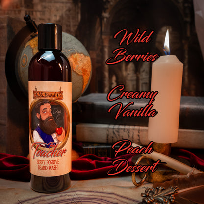 The Teacher - Beard Wash - Fresh Apples, Wild Berries, Creamy Vanilla