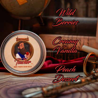 The Teacher - Beard Balm - Fresh Apples, Wild Berries, Creamy Vanilla