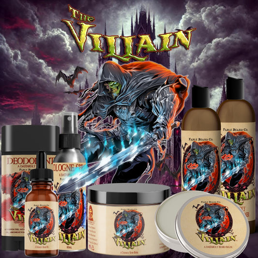 The Villain - Ultimate Bundle - Dark Cologne, Diabolical Bergamot, Sinister Sandalwood, Warm Pipe Tobacco