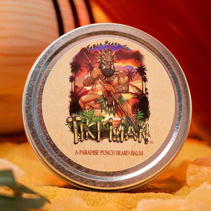Tiki Man - Beard Balm - Juicy Pineapple, Jungle Woods, Spiced Rum