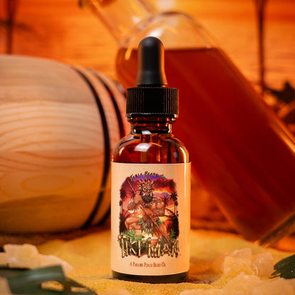 Tiki Man - Beard Oil - Juicy Pineapple, Jungle Woods, Spiced Rum