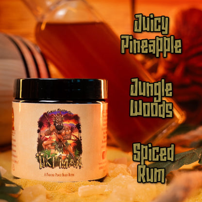 Tiki Man - Beard Butter - Juicy Pineapple, Jungle Woods, Spiced Rum