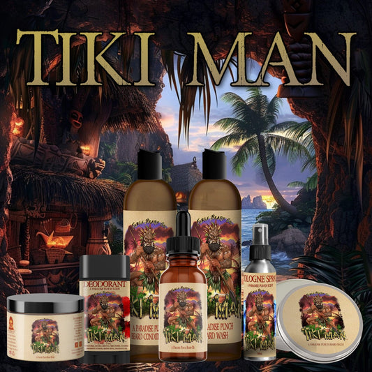 Tiki Man - Ultimate Bundle - Juicy Pineapple, Jungle Woods, Ocean Salt, & Spiced Rum