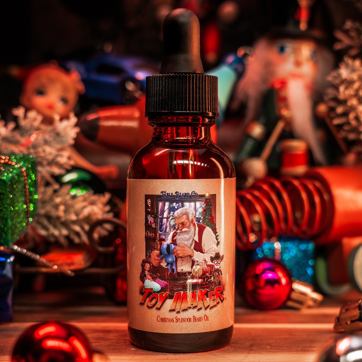 The Toy Maker - Beard Oil - Roasted Marshmallow Latte, Vanilla Bourbon, and Pipe Tobacco