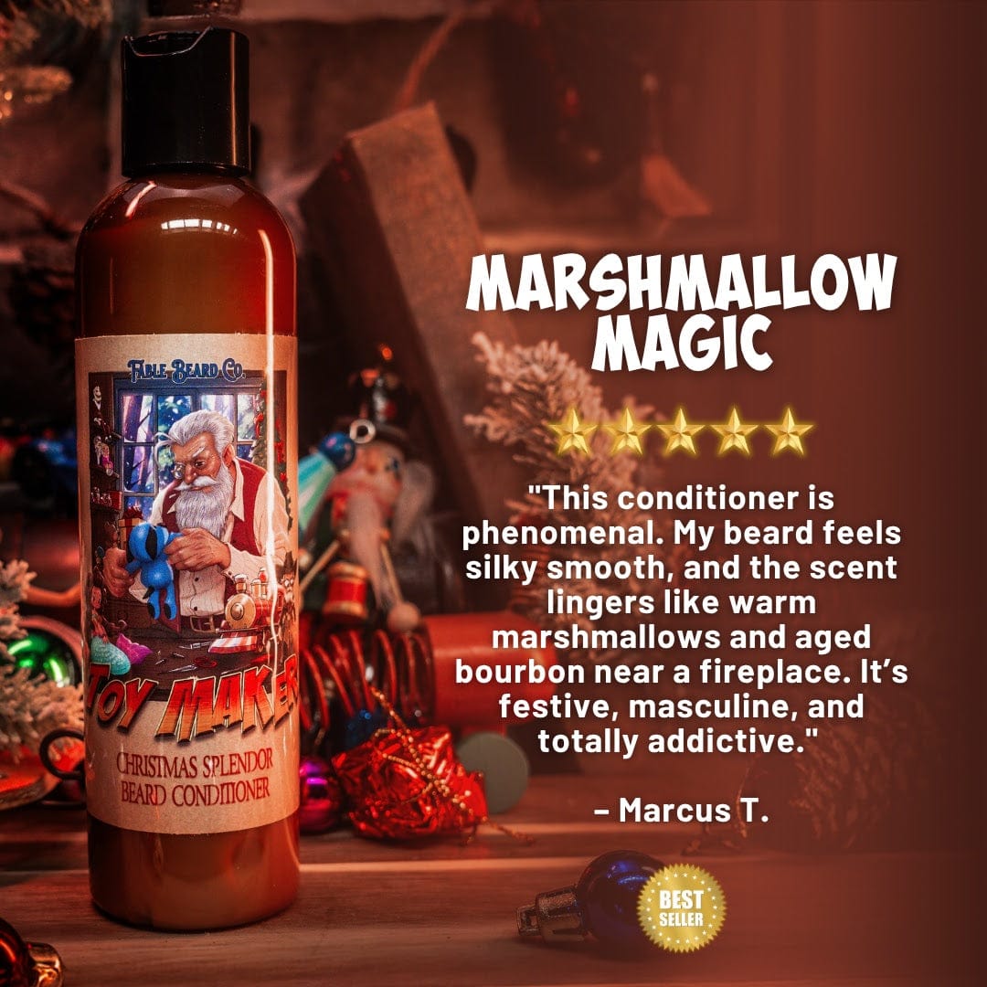 The Toy Maker - Beard Conditioner - Roasted Marshmallow Latte, Vanilla Bourbon, and Pipe Tobacco