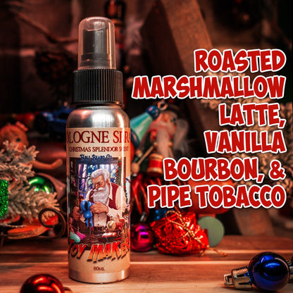 The Toy Maker - Cologne - Roasted Marshmallow Latte, Vanilla Bourbon, and Pipe Tobacco