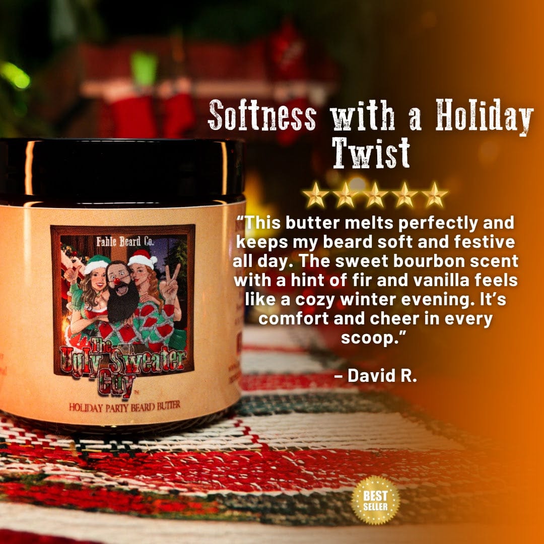 The Ugly Sweater Guy - Complete Butter Kit - Butterscotch Bourbon, Balsam Fir, and Vanilla Cookies
