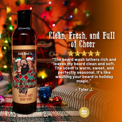 The Ugly Sweater Guy - Beard Wash - Butterscotch Bourbon, Balsam Fir, and Vanilla Cookies