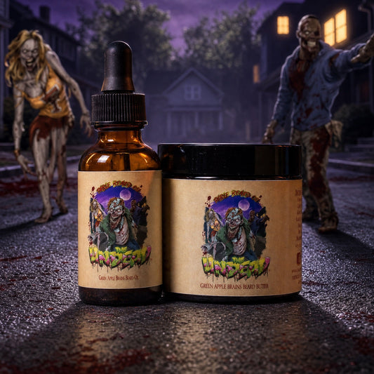The Undead - Beard Oil & Butter Kit - Green Apples, Sour Candy, Bubblegum Brains