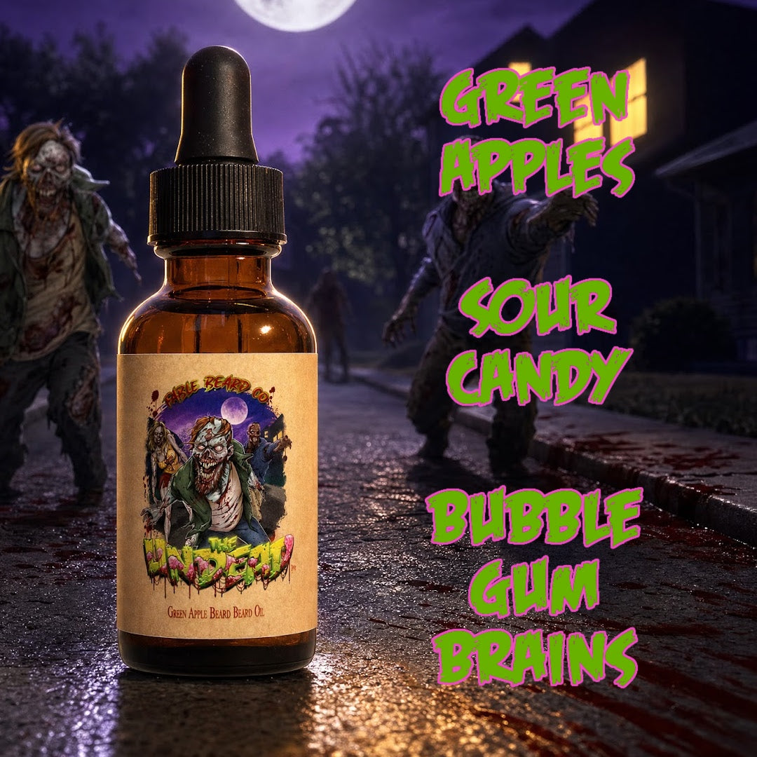 The Undead - Beard Oil - Green Apples, Sour Candy, Bubblegum Brains