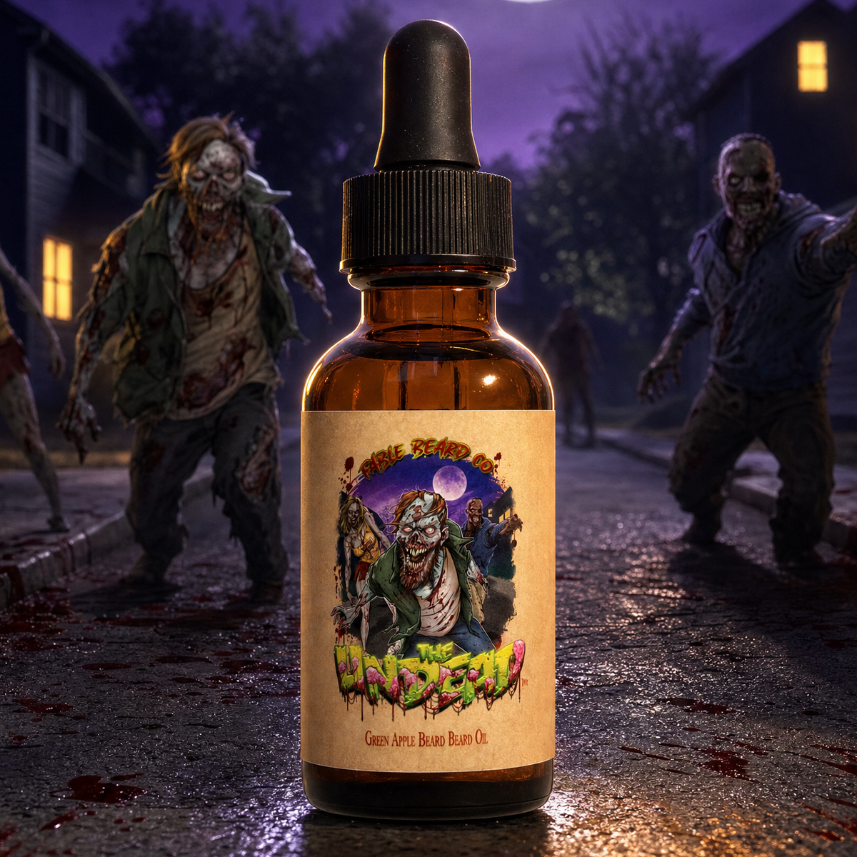 The Undead - Beard Oil - Green Apples, Sour Candy, Bubblegum Brains