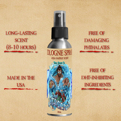 The Undertow - Cologne - Palm Tree Woods, Oceanic Musk, Peppered Bergamot, and Mossy Sea Caves