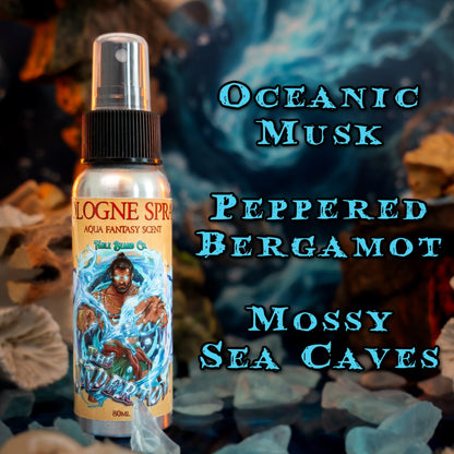 The Undertow - Cologne - Palm Tree Woods, Oceanic Musk, Peppered Bergamot, and Mossy Sea Caves