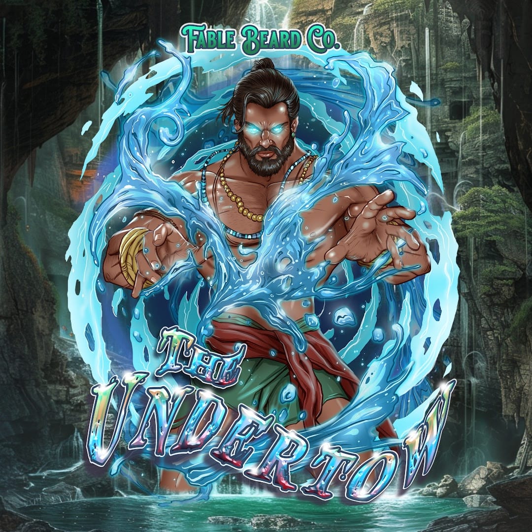 The Undertow - Beard Oil - Palm Tree Woods, Oceanic Musk, Peppered Bergamot, and Mossy Sea Caves