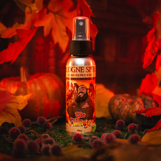 The Villager - Cologne - Dried Oak Leaves, Iced Cranberry, Fall Air, and Golden Amber