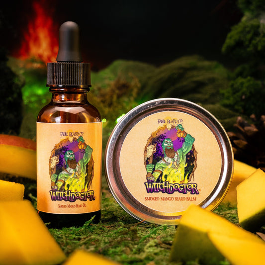 The Witch Doctor - Beard Oil & Balm Kit - Smoked Mango, Island Breeze, Dark Musk