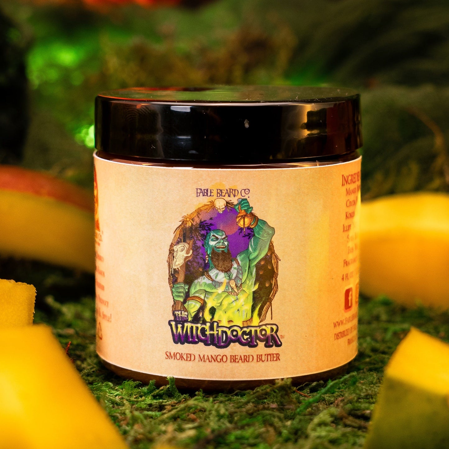 The Witch Doctor - Beard Butter - Smoked Mango, Island Breeze, Dark Musk