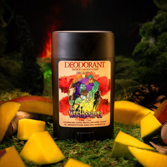 The Witch Doctor - Deodorant - Smoked Mango, Island Breeze, Dark Musk