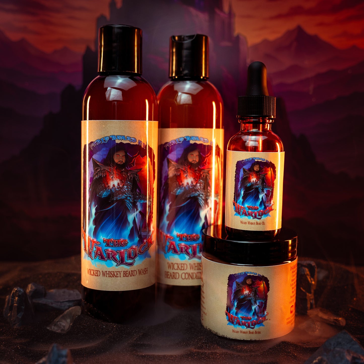 The Warlock - Complete Butter Kit - Dark Tobacco, Brown Ale, Citrus Spark, and Cherry Mist