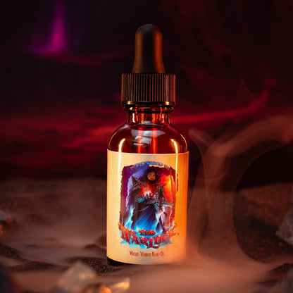 The Warlock - Beard Oil - Dark Tobacco, Brown Ale, Citrus Spark, and Cherry Mist