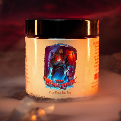The Warlock - Beard Butter - Dark Tobacco, Brown Ale, Citrus Spark, and Cherry Mist