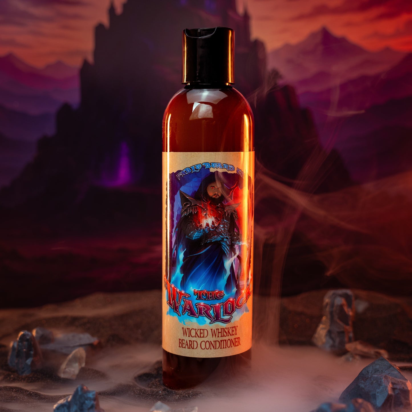 The Warlock - Beard Conditioner - Dark Tobacco, Brown Ale, Citrus Spark, and Cherry Mist