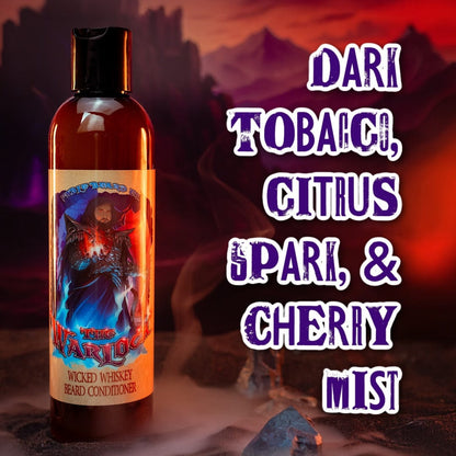 The Warlock - Beard Conditioner - Dark Tobacco, Brown Ale, Citrus Spark, and Cherry Mist