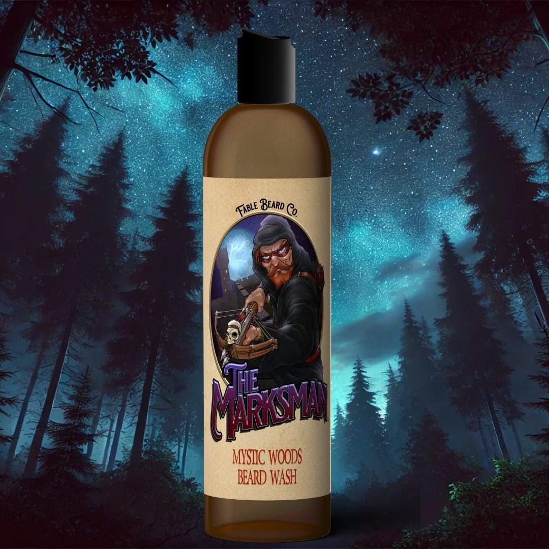 The Marksman - Beard Wash - Crisp Pine, Warm Cedar, Fresh Sandalwood, Soft Mosses, and Mystical Amber