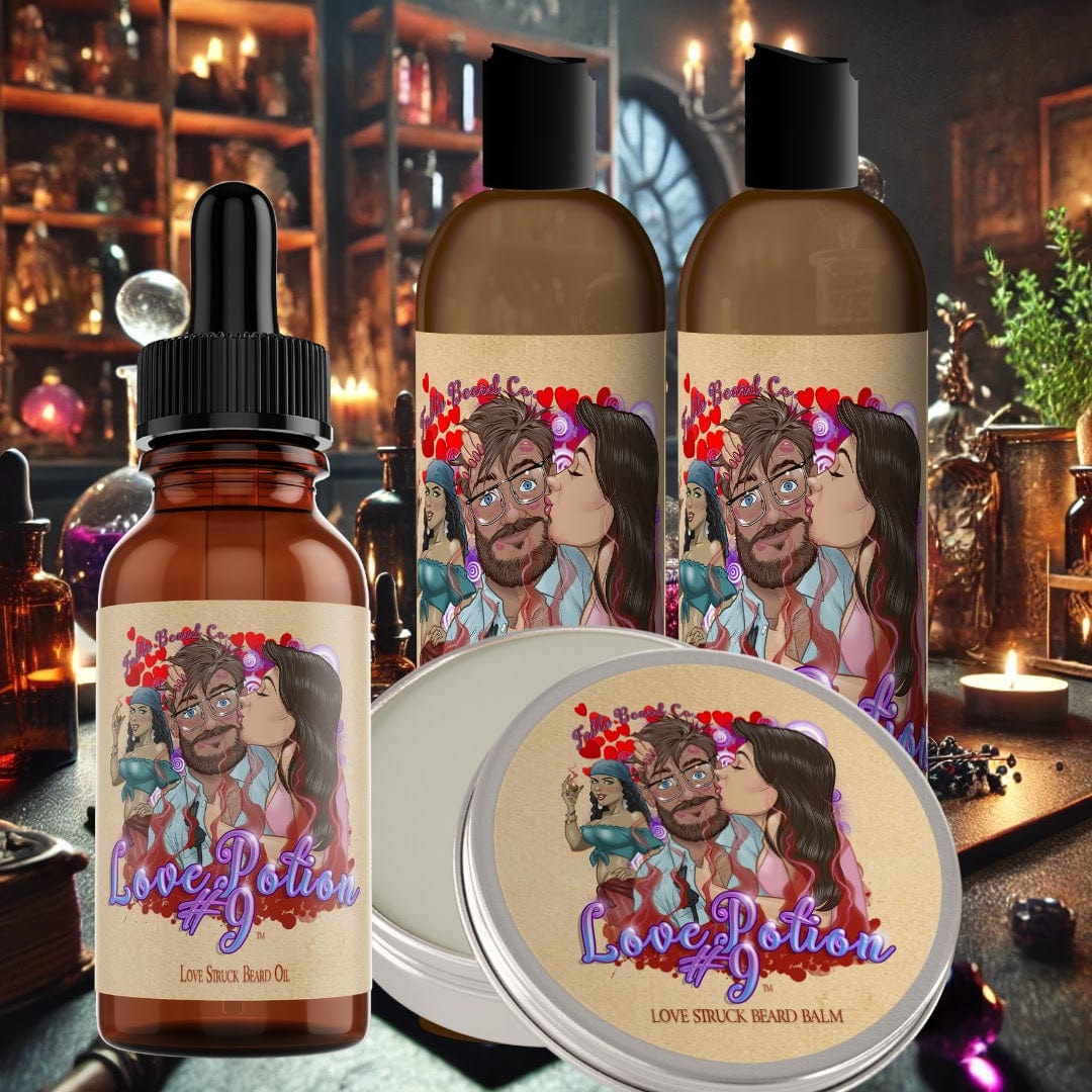 The Love Potion - Complete Balm Kit - Fierce Citrus, Rugged Musk, Soft Peaches, and Light Berries