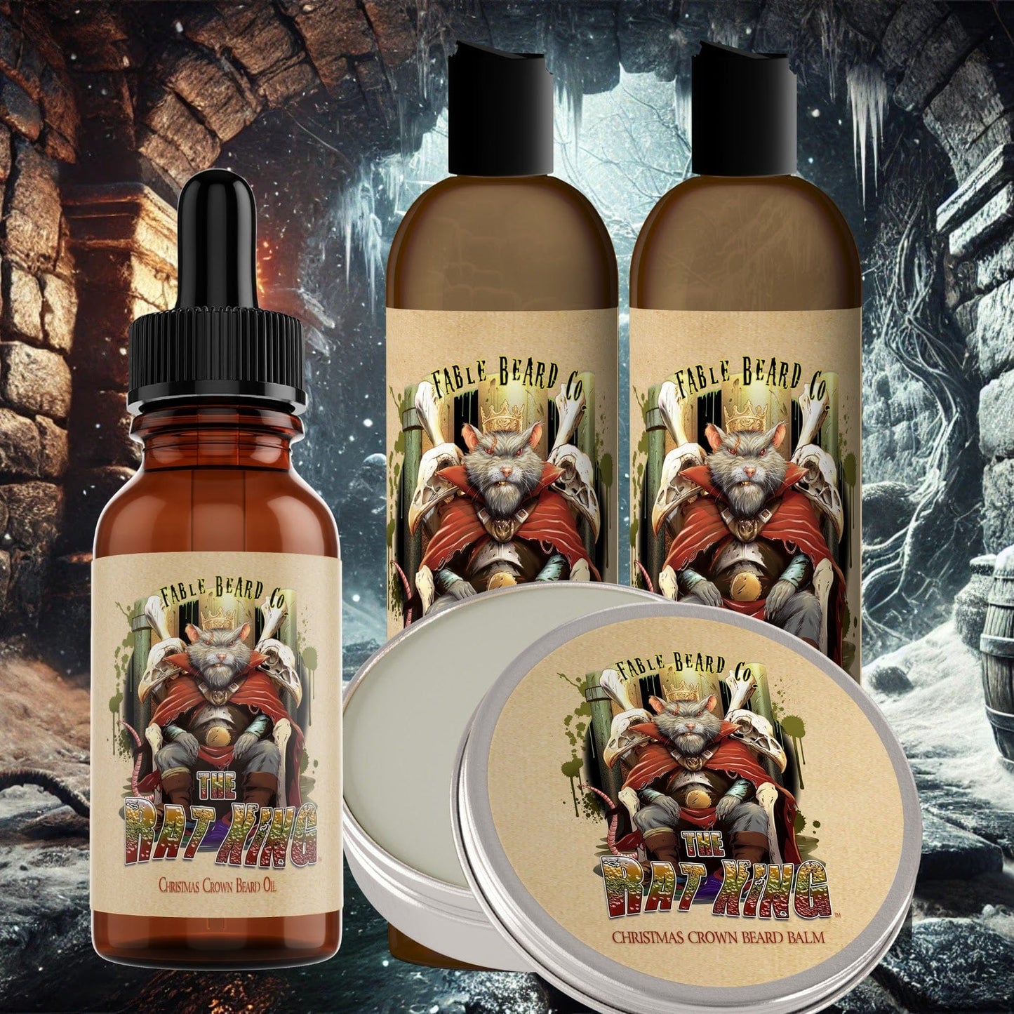 The Rat King - Complete Beard Kit