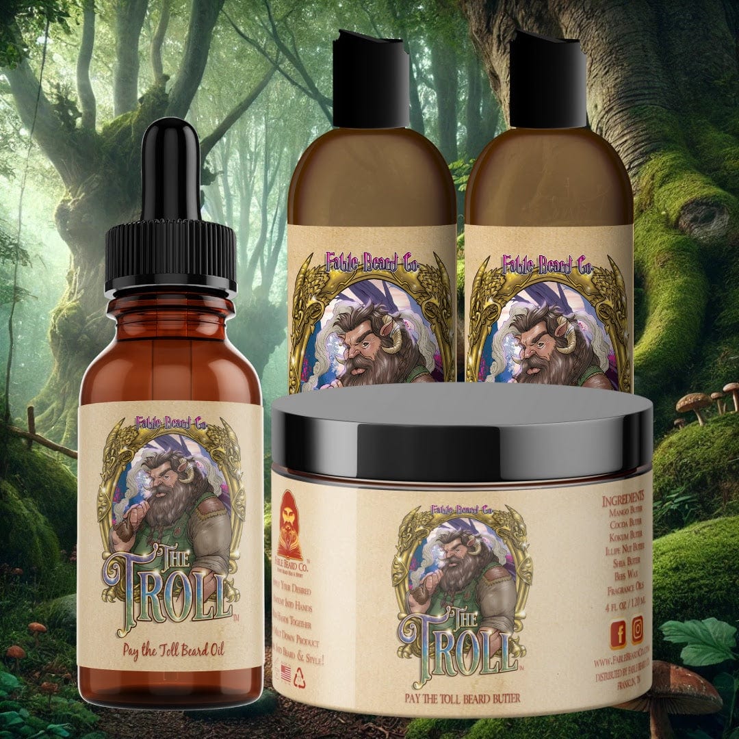 The Troll - Complete Butter Kit - Sandalwood Pipe, Oak Moss Bridge, Refreshing Stream, and Bright Spring Air