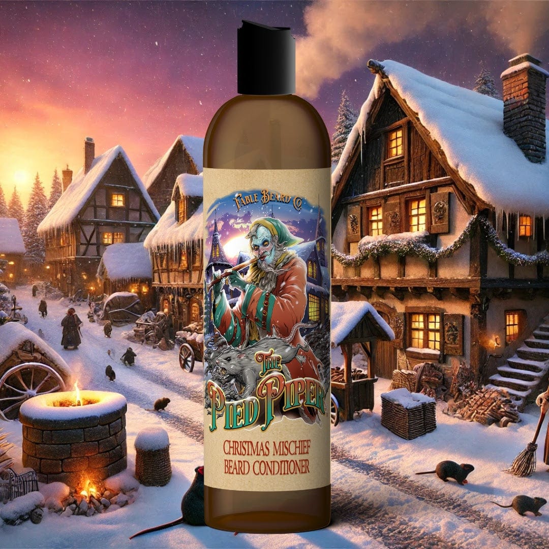 The Pied Piper - Beard Wash - Mashed Sugared Apples, Iced Fir Needles, and Warm Mahogany