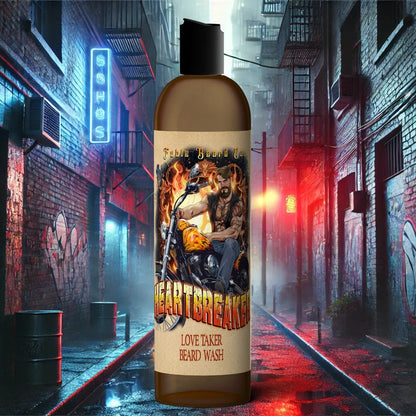 The Heartbreaker - Beard Wash - Regal Saffron, Atlas Cedar, and Velvety Cashmeran