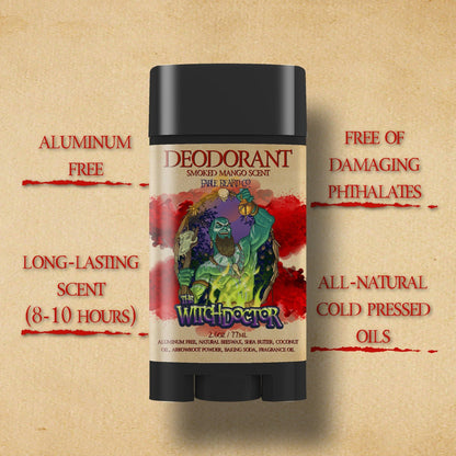 The Witch Doctor - Deodorant - Smoked Mango, Island Breeze, Dark Musk