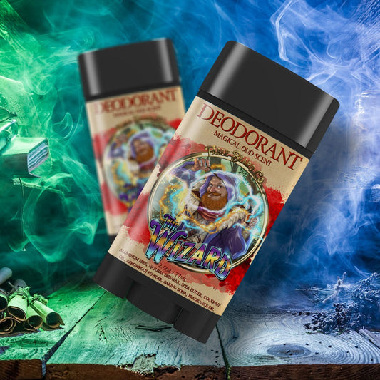The Wizard - Deodorant - Oud Wand, Mystical Amber, Dragons Blood Cologne, and Magical Musk