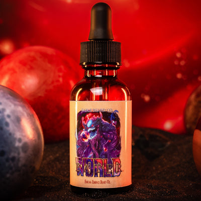 World Eater - Beard Oil - Earthy Vanilla Ice Cream, Tangy Orange Sherbet, and Enigmatic Etrog