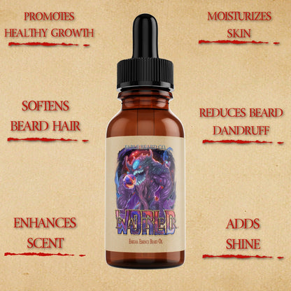 World Eater - Beard Oil - Earthy Vanilla Ice Cream, Tangy Orange Sherbet, and Enigmatic Etrog