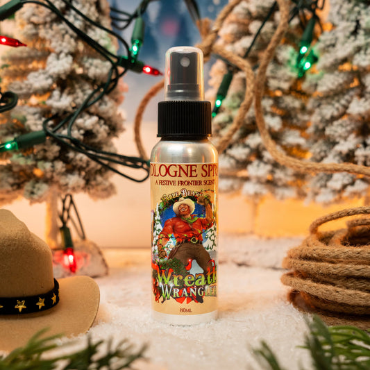 Wreath Wrangler - Cologne - Cranberry Jam, Mahogany Amber, Sweet Bergamot