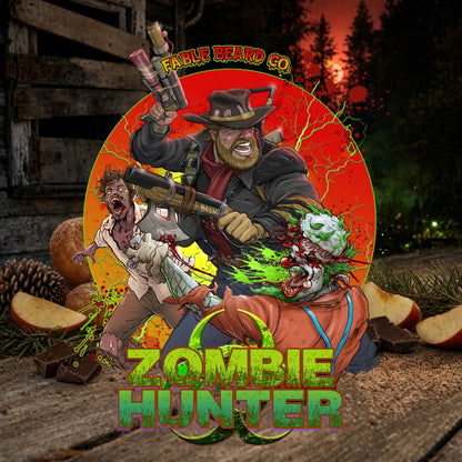 Zombie Hunter - Beard Conditioner - Harvest Cider Donut, Rustic Sugar Pine, Warm Cocoa Cashmere