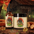 Zombie Hunter - Beard Oil & Butter Kit - Harvest Cider Donut, Rustic Sugar Pine, Warm Cocoa Cashmere