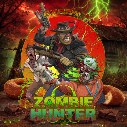 Zombie Hunter - Beard Butter - Harvest Cider Donut, Rustic Sugar Pine, Warm Cocoa Cashmere