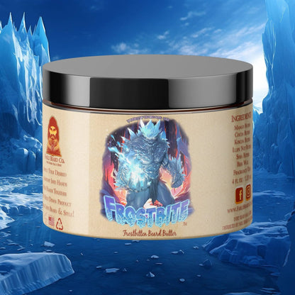 Frostbite - Beard Butter - Icy Peppermint, Iceberg Frost, and Cool Vanilla