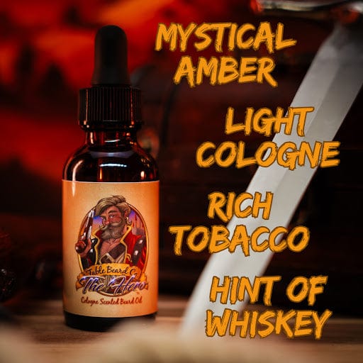 The Hero - Beard Oil - Warm Tobacco, Light Cologne, & Mystical Amber