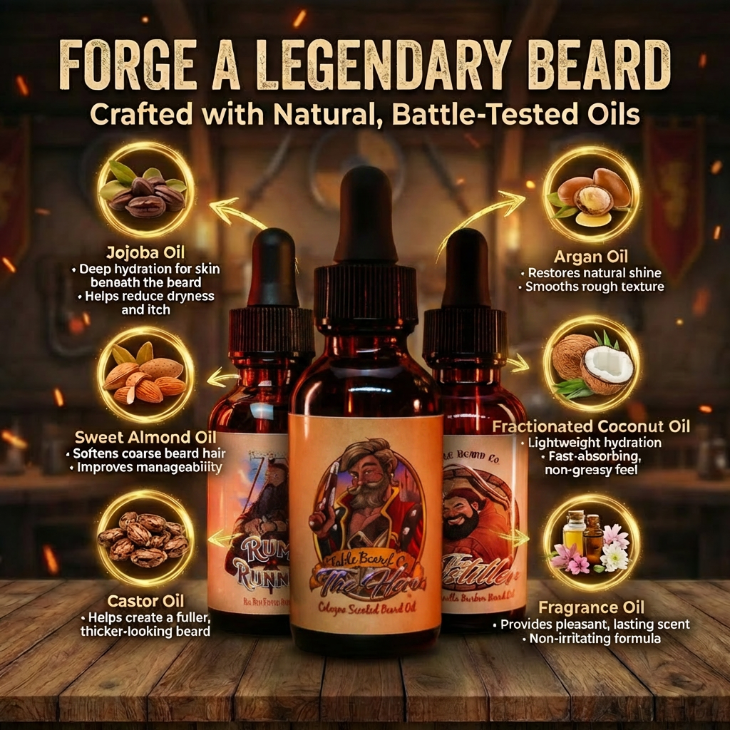 Best Seller Beard Oil Trio