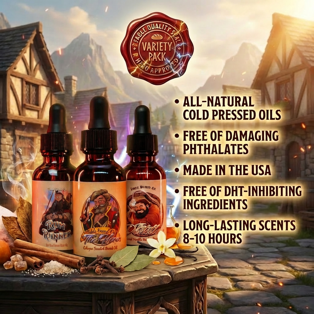 Best Seller Beard Oil Trio