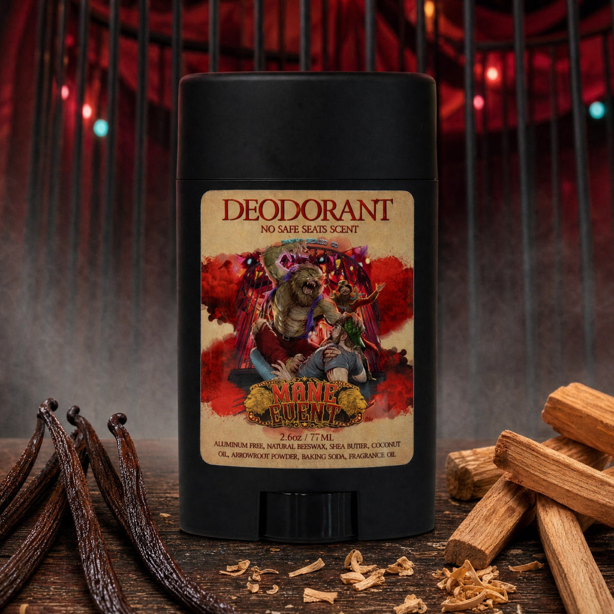The Mane Event - Deodorant - Fall Mountain Air, Warm Cashmere, Sandalwood Vanilla
