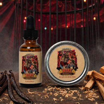 The Mane Event - Beard Oil & Balm Kit - Fall Mountain Air, Warm Cashmere, Sandalwood Vanilla